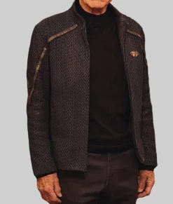 Star Trek Picard Jean-Luc Black Jacket-Side View