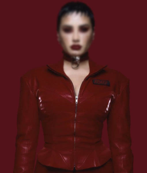 Demi Lovato Holy Fvck Red Jacket