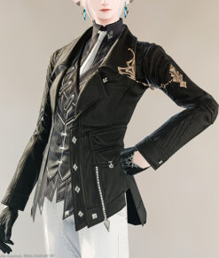 FFXIV Appointed Attire Set Leather Jacket