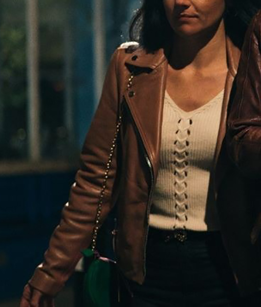 True Things Alison Leather Jacket