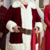 Tim Allen Santa Dlaus Costume - Tim Allen Santa Suit | Men's Velvet Santa Coat - Front View