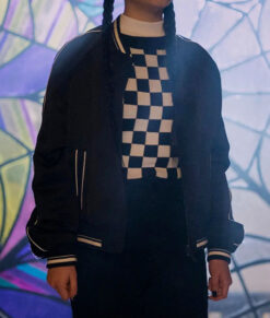 Addams Wednesday Bomber Jacket