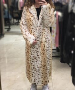 Women's Beth White Fur Coat