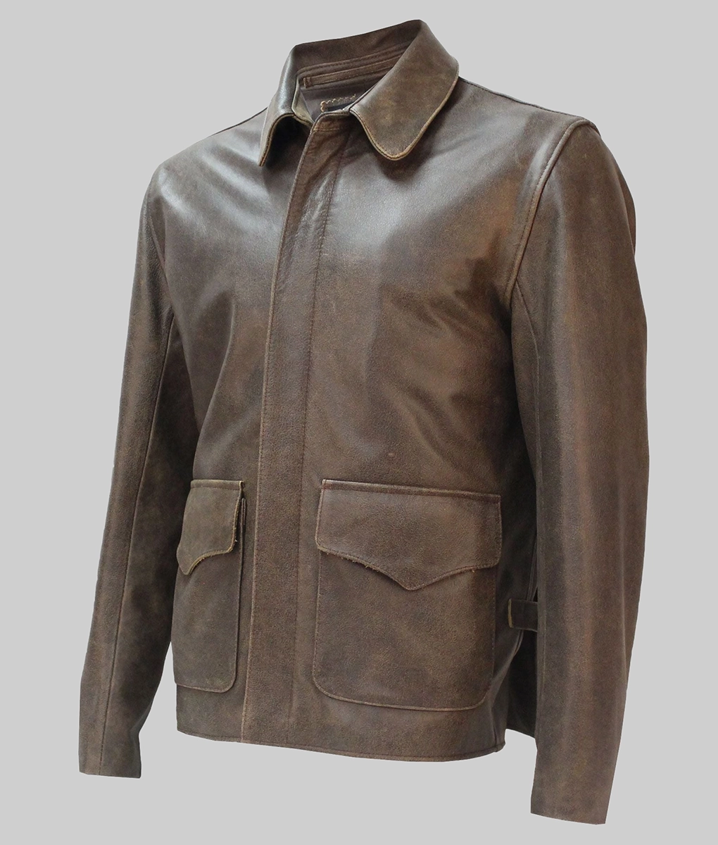 Indiana Jones Leather Jacket-Generic