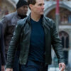 Mission Impossible 7 Ethan Brown Leather Jacket