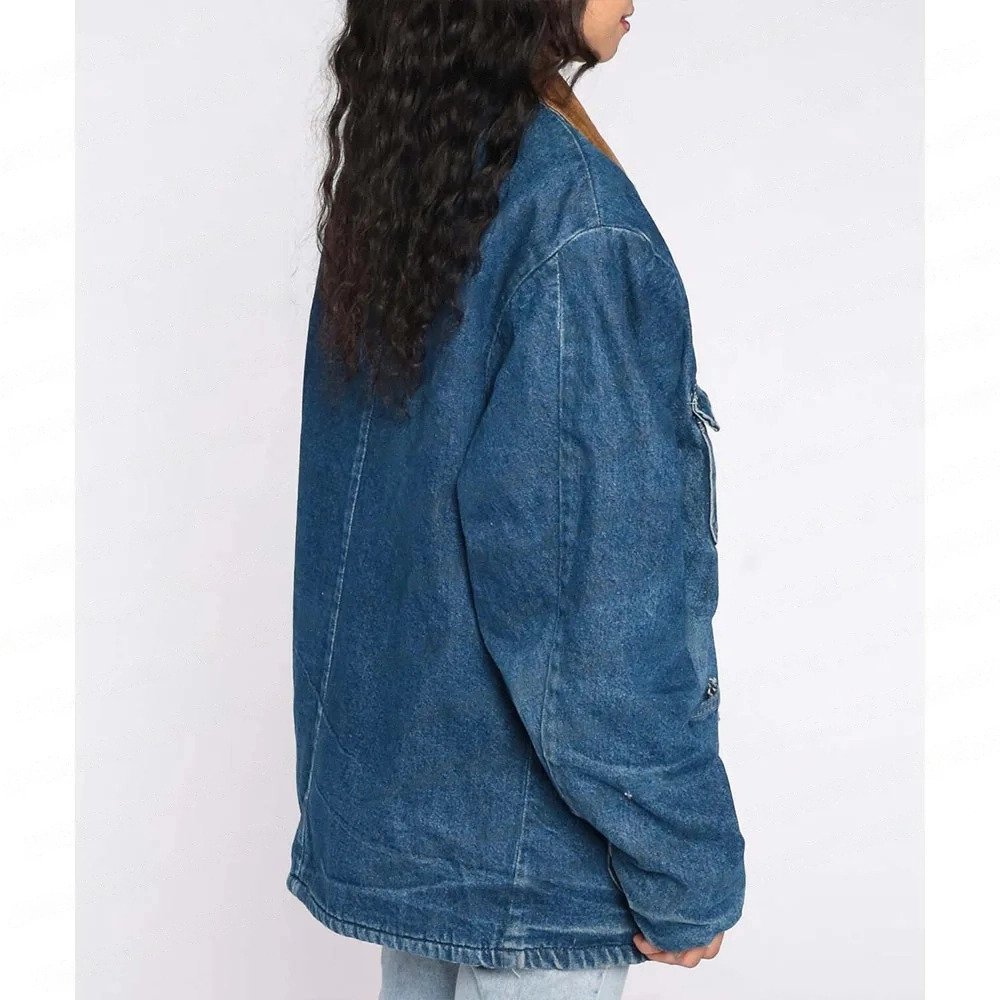 The Electric State 2023 Millie Bobby Brown Denim Jacket