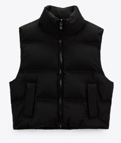 Wednesday Addams Puffer Vest
