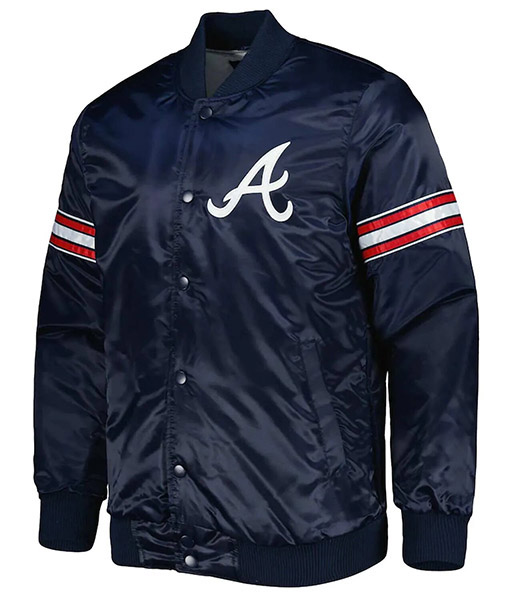 Atlanta Braves Satin Varsity Jacket