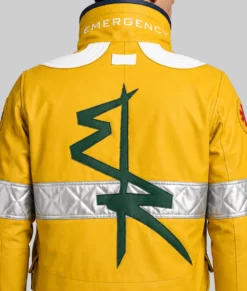 David Martinez Yellow Cosplay Jacket-Back Zoom
