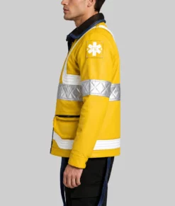 David Martinez Yellow Cosplay Jacket-Left