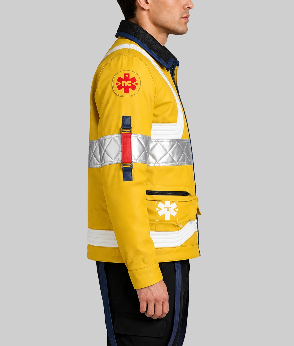 David Martinez Yellow Cosplay Jacket-Right