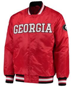 Georgia Bulldogs Starter Jacket Georgia Bulldogs Satin Jacket