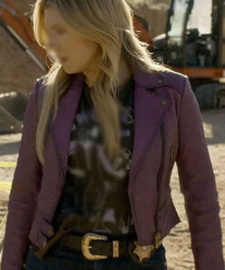 Jenny Hoyt Big Sky S03 Purple Jacket
