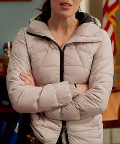 Kim Burgess Chicago P.D. S10 Quilted Jacket