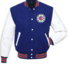 LA Varsity Blue and White Jacket