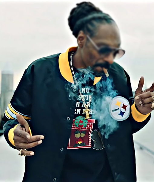 Snoop Steeler Back in The Game Varsity Jacket