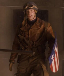 WW2 Captain America Leather Jacket