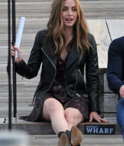 Ana De Armas Ghosted 2023 Biker Jacket