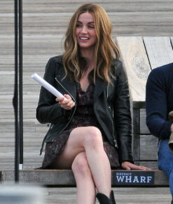 Ana De Armas Ghosted 2023 Biker Jacket