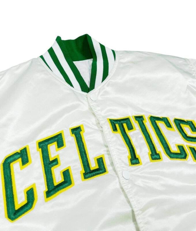 White Celtics Jacket | NYC Jackets