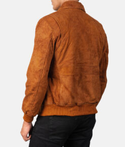 David Save Our Squad Suede Jacket