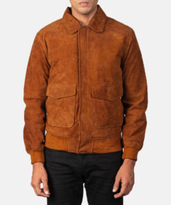 David Save Our Squad Suede Jacket