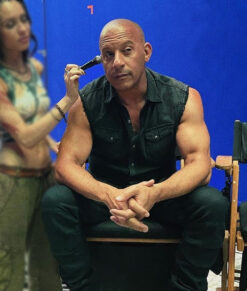 Dominic Toretto Fast X 2023 Denim Vest