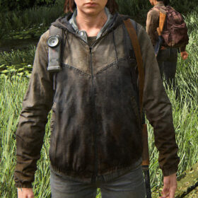 Ellie (Ashley Johnson) The Last Of Us Part II Hoodie | NYC Jackets