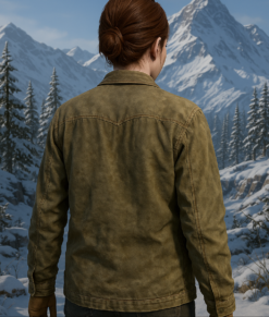 Ellie The Last Of Us Part II Jacket-BackView
