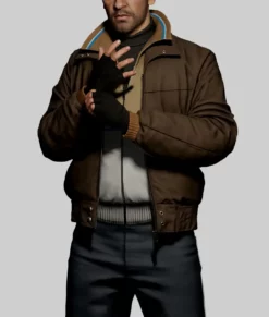 Niko Bellic GTA IV Bomber Jacket-Front View