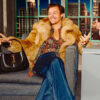 Harry Style The Beloved Show Fur Coat