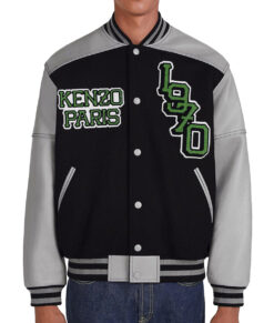 Kenzo Paris Yellow Tiger 1970 Varsity Jacket | NYC Jackets