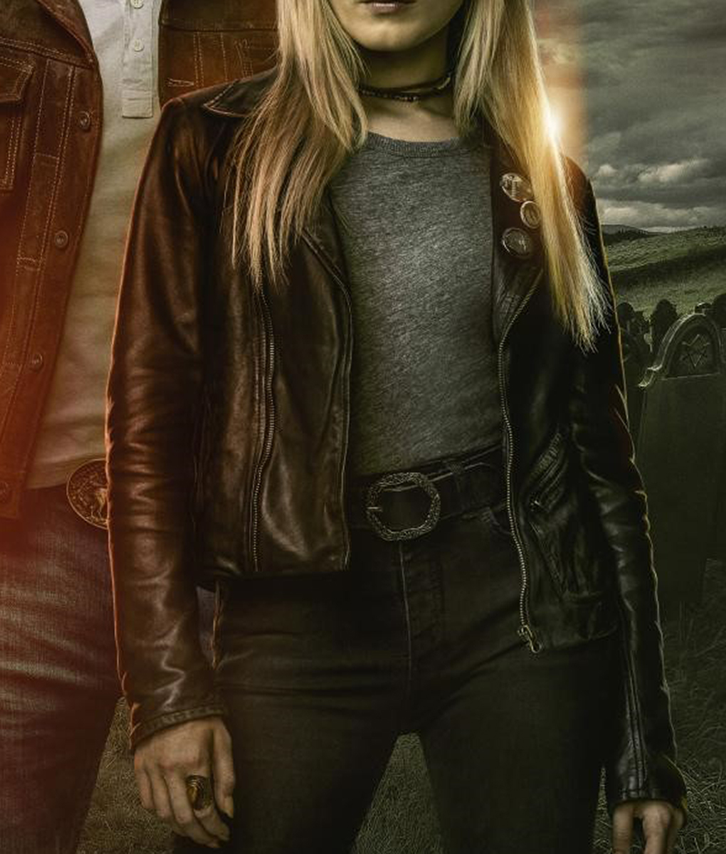 Mary Campbell The Winchesters Leather Jacket