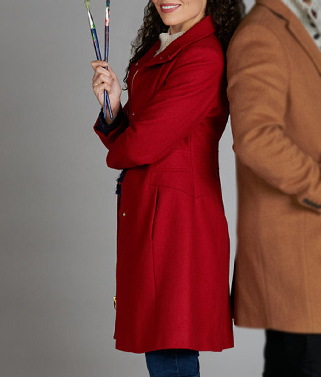 Olivia Welcome to Valentine Red Coat