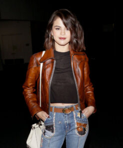 Selena Classic Leather Jacket
