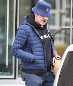 Ted Lasso S3 Blue Puffer Jacket