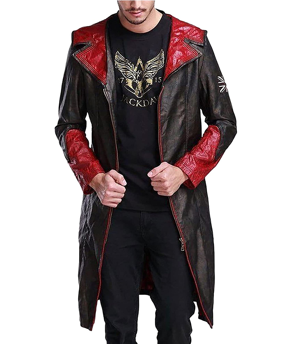 Dante Devil May Cry Hooded Leather Coat