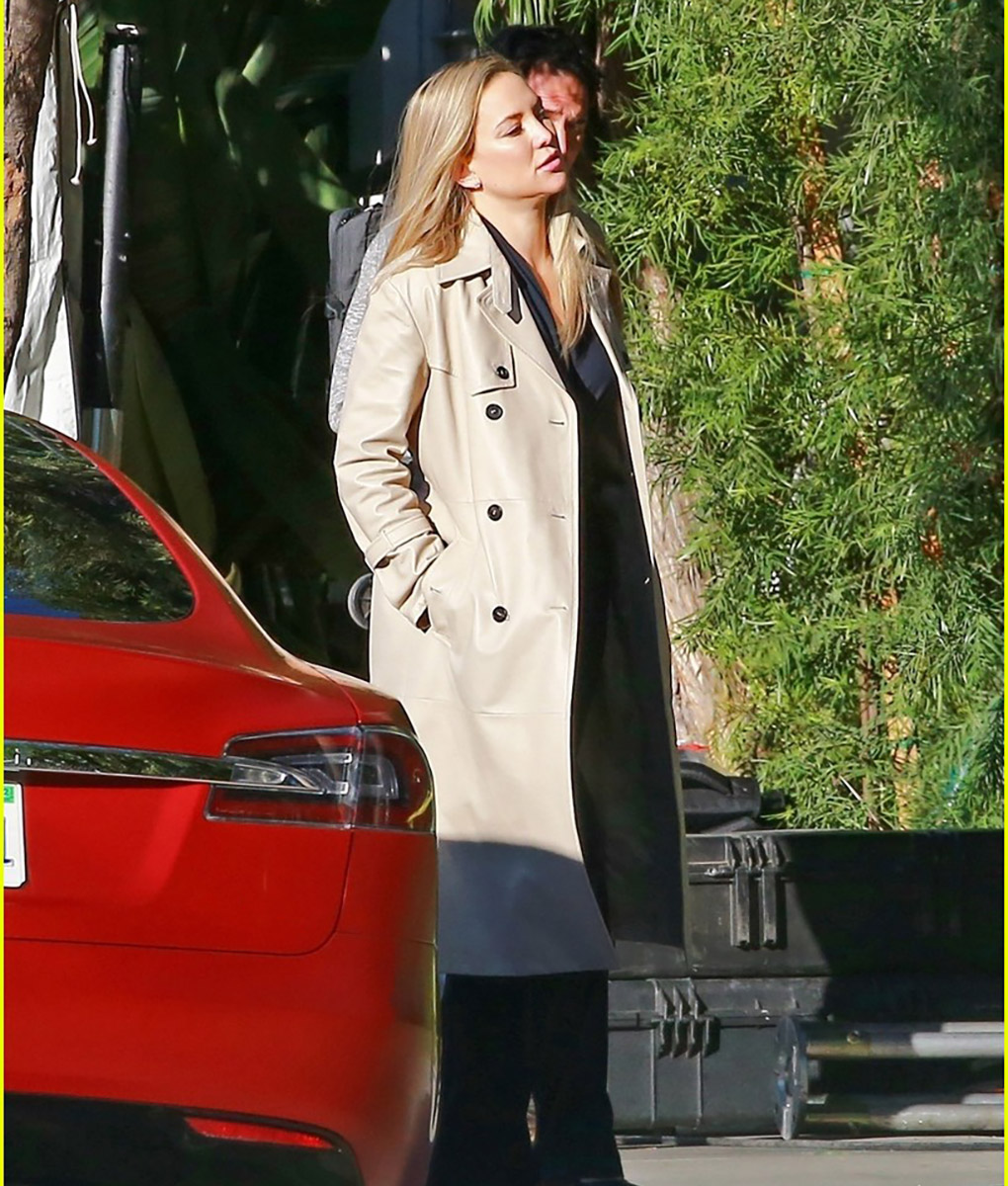 Kate Hudson Truth Be Told Coat