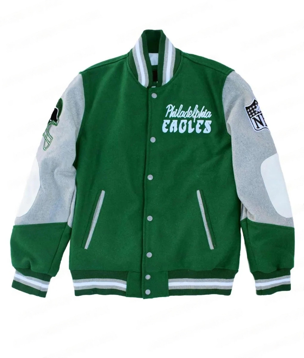 Princess Diana Green Varsity Jacket
