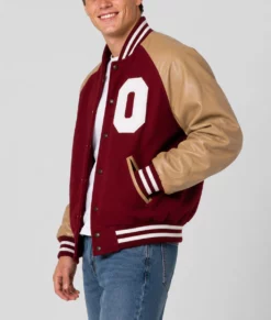 Caleb Kanai Kelly Varsity Jacket-Side
