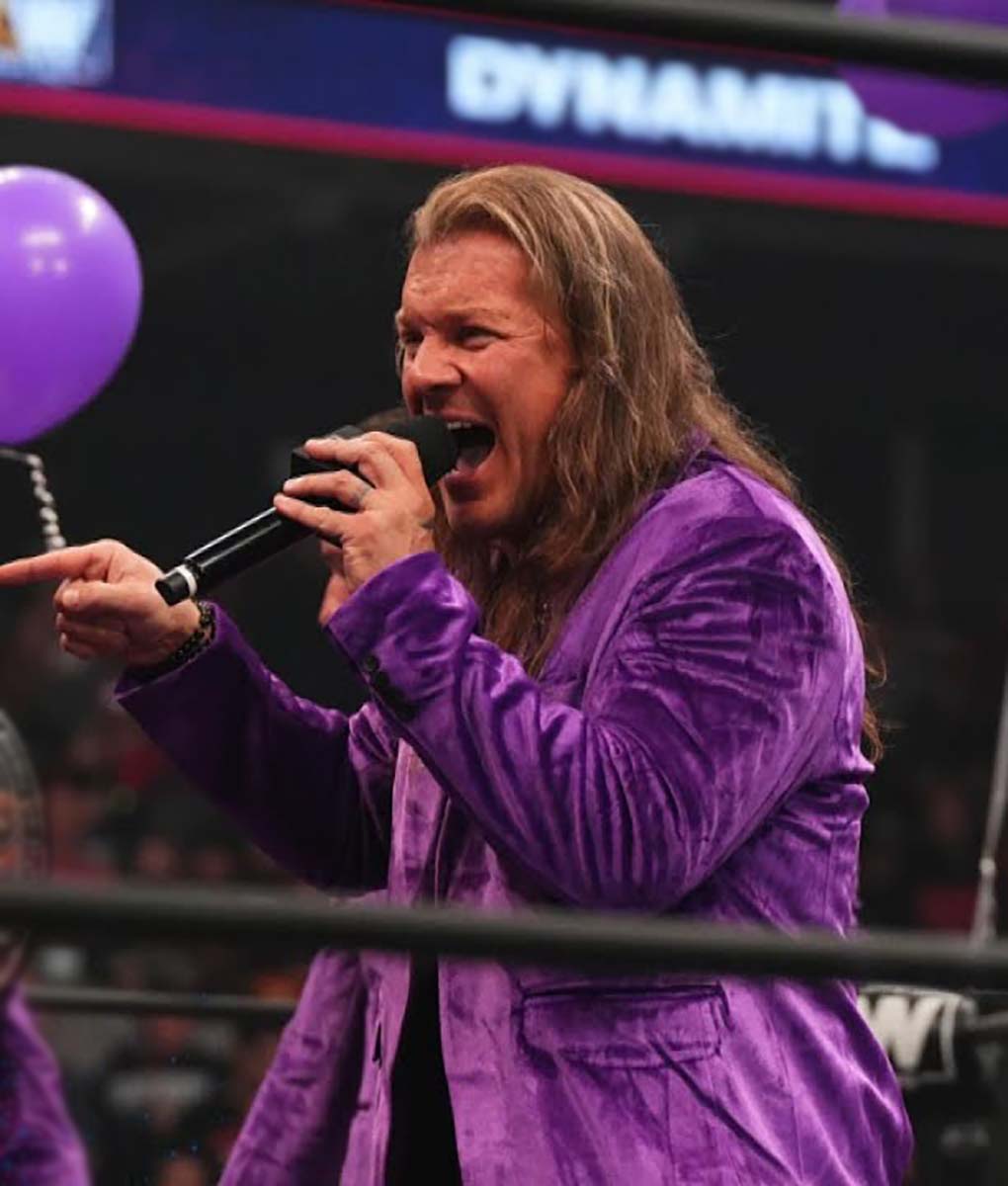 Chris Jericho WWE Purple Blazer