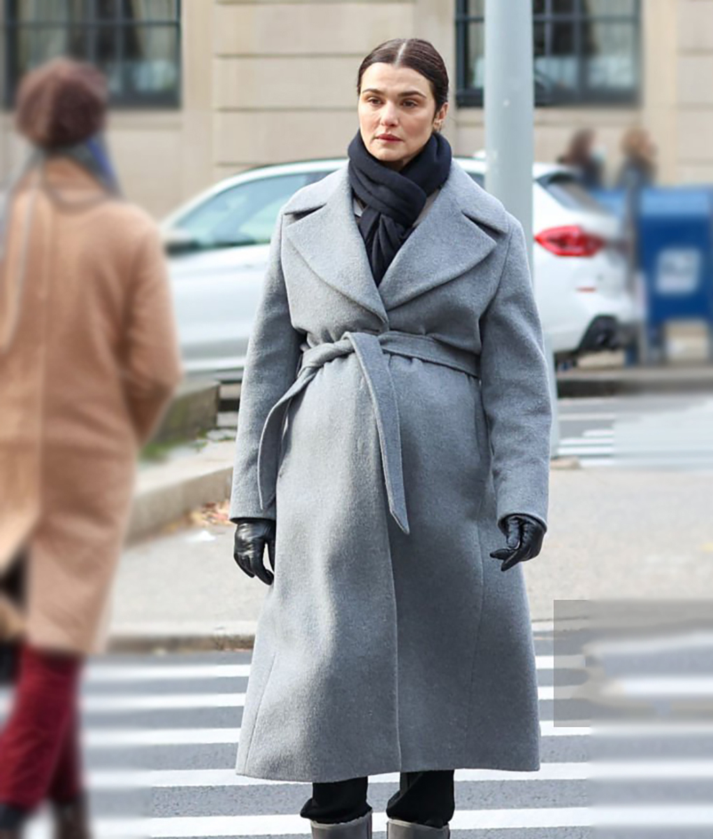 Dead Ringers (2023) Rachel Grey Wool Coat