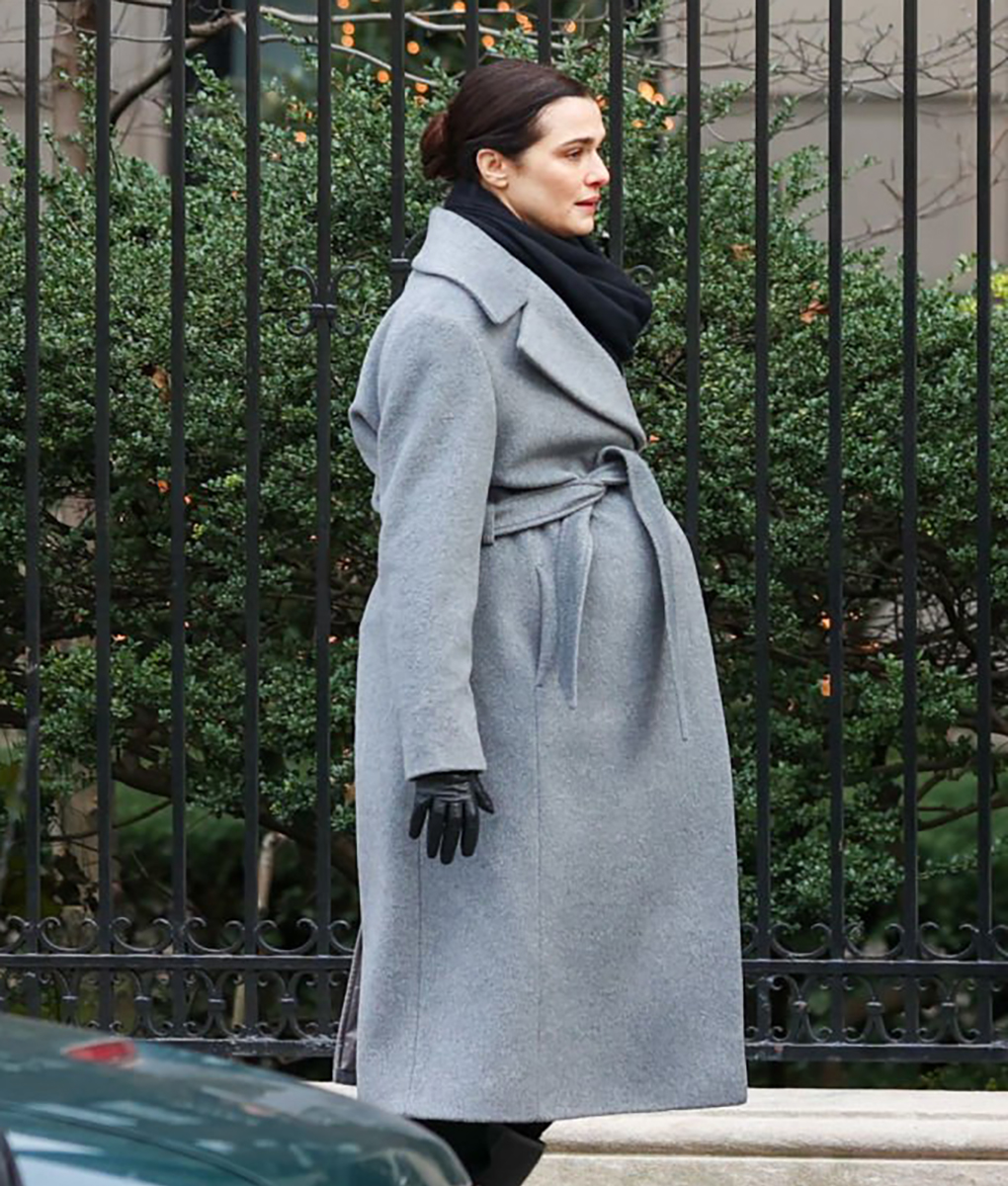 Dead Ringers (2023) Rachel Grey Wool Coat