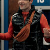 Phil Dunster Ted Lasso S03 Leather Vest