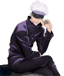 Jujutsu Kaisen Gojo Satoru Cosplay Black Coat