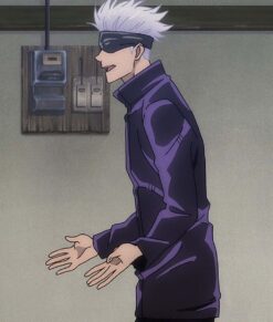 Satoru Gojo Cosplay Black Coat