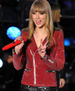 Taylor Swift Red Sequin Jacket
