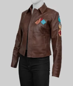 Ahsoka 2023 Sabine Wren Brown Cropped Jacket-Side View