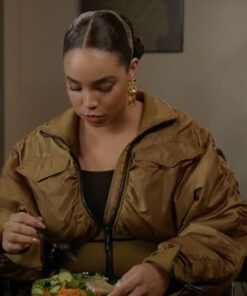 All American S05 Madison Shamoun Cropped Puffer Jacket