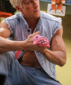 Barbie 2023 Ryan Gosling Denim Trucker Buttoned Vest